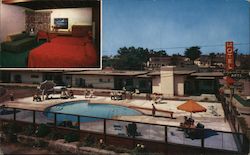 Edgewater Beach Motel Apts. Postcard