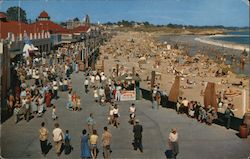 Boardwalk, Santa Cruz Postcard