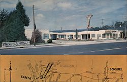 The Lucky Stone Motel Postcard