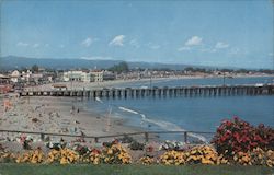 Cowell Beach Santa Cruz, CA Postcard Postcard Postcard