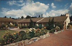 Santa Cruz City Hall and Spanish Gardens California Vester Dick Postcard Postcard Postcard