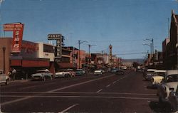 Street Scene, Mountain View Postcard