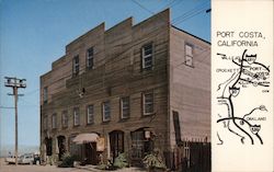 Famous Warehouse on Main Street Port Costa, CA Jack W. Coburn Postcard Postcard Postcard