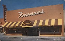 Foremans Camera and Stationery Postcard