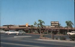 Town and Country Shopping Center Postcard