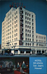 Hotel De Anza Postcard