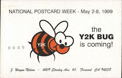 National Postcard Week - Y2K Bug Fremont, CA Post Card Clubs, Collecting, Deltiology Postcard Postcard Postcard