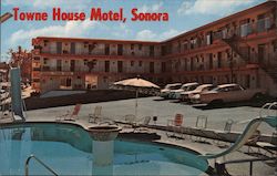 Towne House Motel Postcard
