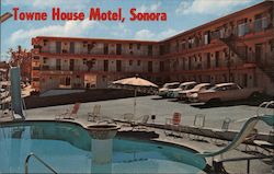 Towne House Motel Sonora, CA Postcard Postcard Postcard