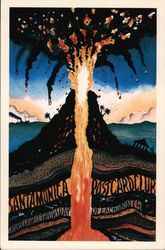 Santa Monica Postcard Club - Volcano Postcard