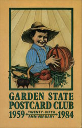 Garden State Postcard Club Twenty-Fifth Anniversary 1959-1984 Postcard
