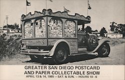 Greater San Diego Postcard and Paper Collectable Show Postcard
