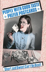 People With Good Taste Prefer Postcards Postcard