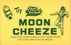 Fisher Moon Cheese Advertising Postcard Postcard Postcard