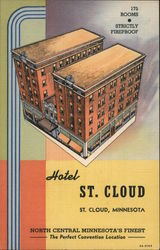 Hotel St. Cloud Minnesota Postcard Postcard Postcard