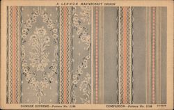 Lennon Mastercraft Wallpaper - Walter N. Boysen Co. Postcard