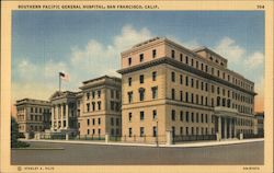 Southern Pacific General Hospital Postcard