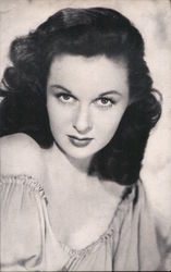 Susan Hayward - Picture with response and price guide Postcard