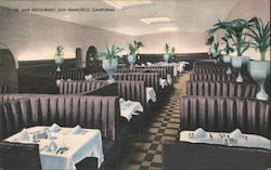 Del Mar Restaurant Postcard