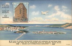 Hotel Shaw One of San Francisco's Newer, Fire-Proof Hotels Postcard