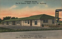 Currier Motel Postcard