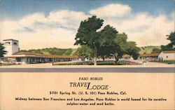 Paso Robles TraveLodge Postcard