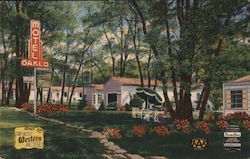 Oak-Lo Motel Postcard