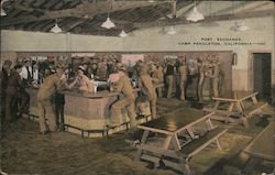 Post Exchange - Camp Pendleton Postcard