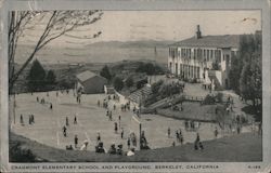 Cragmont Elementary School and Playground Berkeley, CA Postcard Postcard Postcard