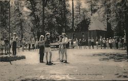 Girl Scout Camp Tautona, Barton Flats Postcard