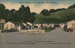 Marin Motel Postcard