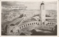 American Historical Review Motion Picture Exposition Spanish City and Coliseum Los Angeles, CA Postcard Postcard Postcard