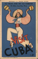 Visit Cuba Postcard