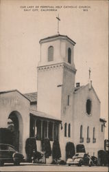 Our Lady of Perpetual Help Catholic Church Daly City, CA Postcard Postcard Postcard