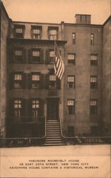 Theodore Roosevelt Home New York City, NY Postcard Postcard Postcard