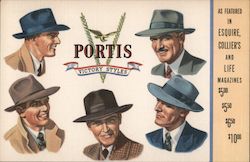 Basin Trading Company Portis Men's Hats Stanford, MT Advertising Postcard Postcard Postcard