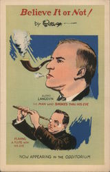 Alfred Langevin - Ripley's Believe It or Not Postcard