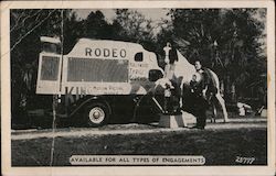 King Hollywood Wonder Horse and His dog Pal Keeno. Available for all types of engagements Postcard