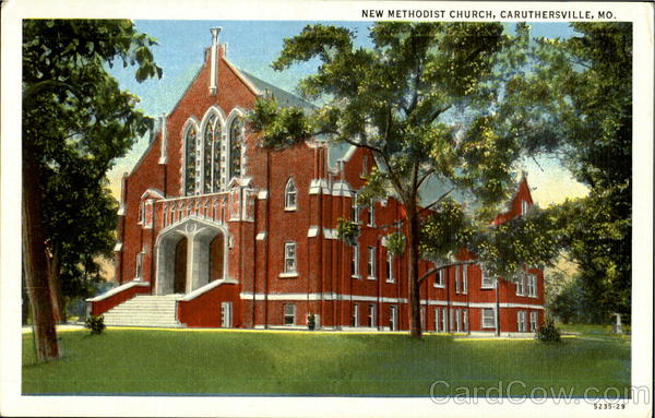 New Methodist Church Caruthersville Missouri