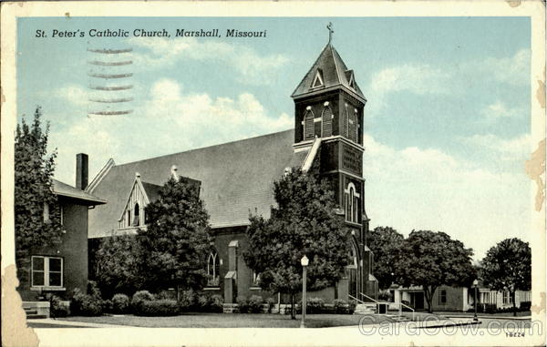 St. peter's catholic church Marshall Missouri