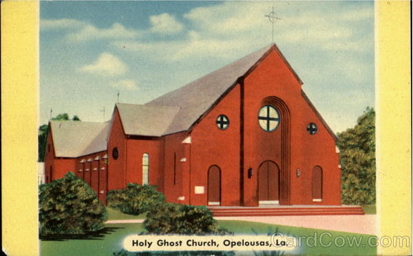 Holy Ghost Church Opelousas Louisiana