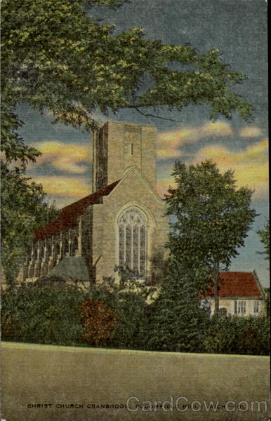 Christ Church Cranbrook Bloomfield Hills Michigan