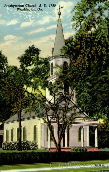 Presbyterian Church,A.D.1790 Washington Georgia