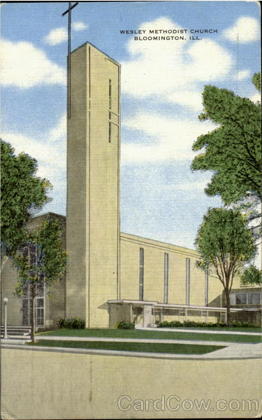 Wesley Methodost Church Bloomington Illinois