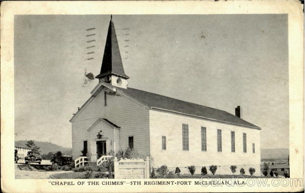 Chapel of the Chimes - 5th regiment Fort McClellan Alabama