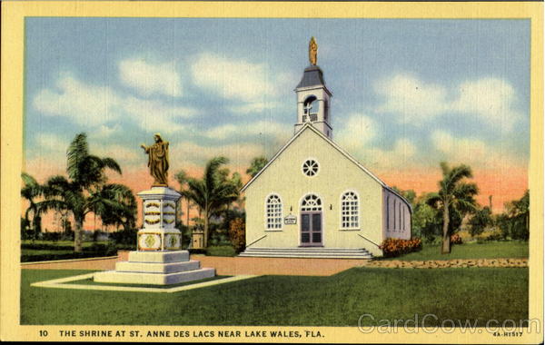 10 The Shrine at St. Anne Des Lacs Lake Wales Florida