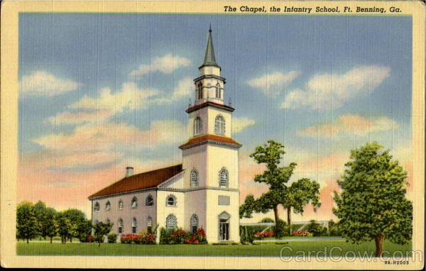 The Chapel, the Infantry School Fort Benning Georgia