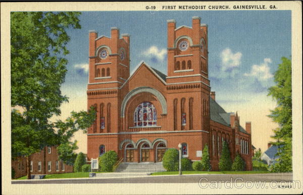 G - 19 First Methodist Church Gainesville Georgia