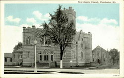 First Bapist Church Jefferson City, MO Postcard Postcard