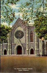 St. Peter's Catholic Church Joplin, MO Postcard Postcard